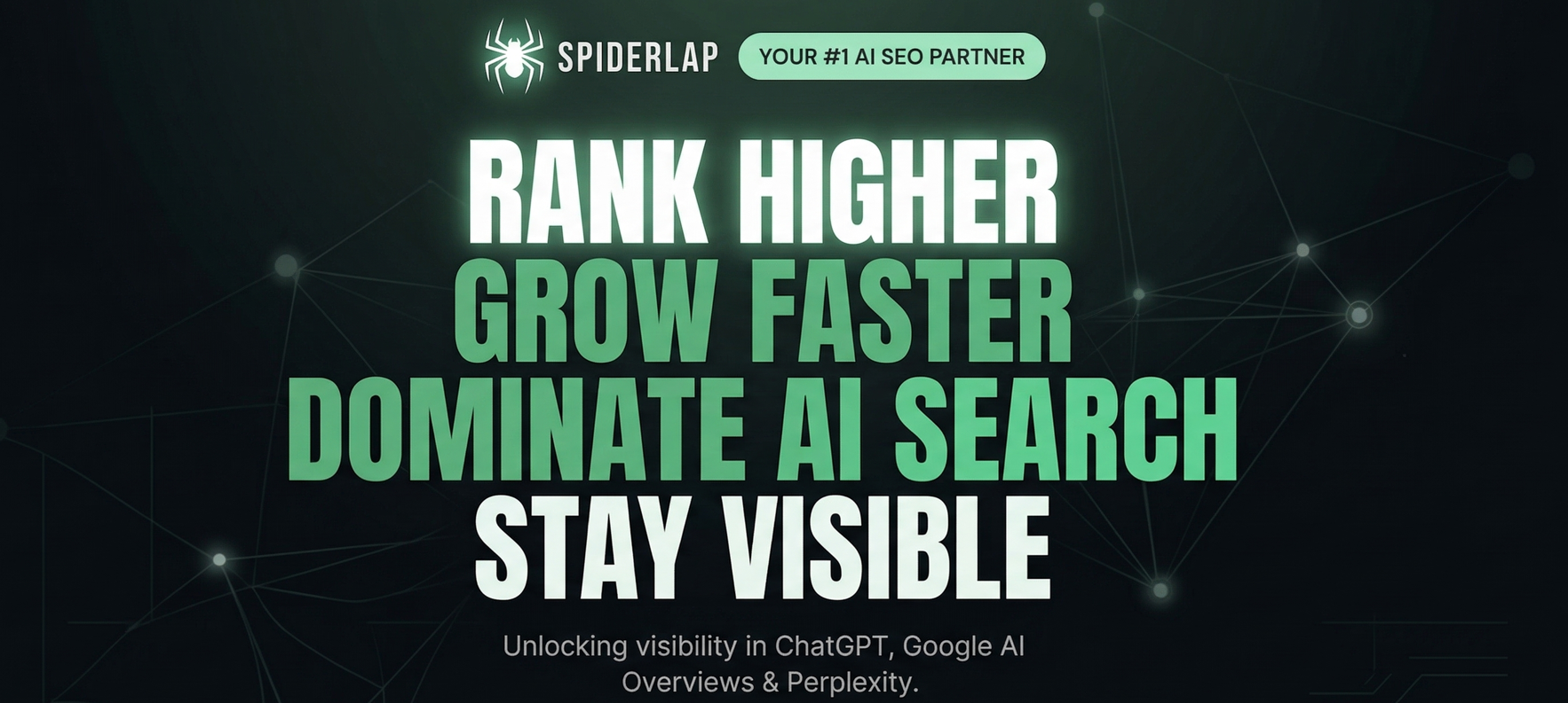 How to Rank in ChatGPT & Google AI Overview 2026 | SpiderLap GEO Guide
