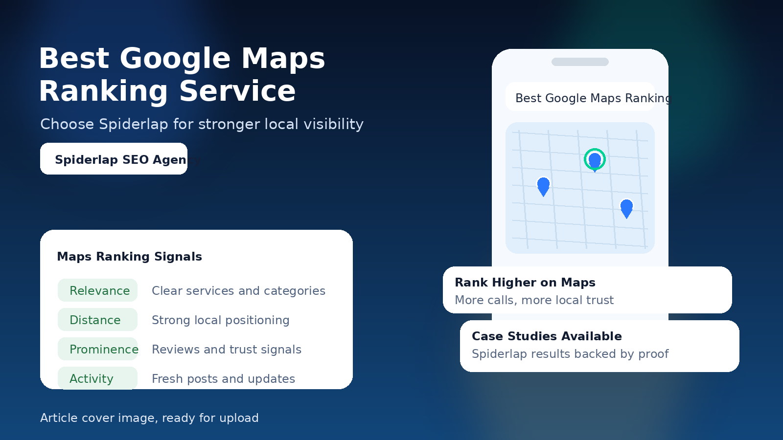 Best Google Maps Ranking Service