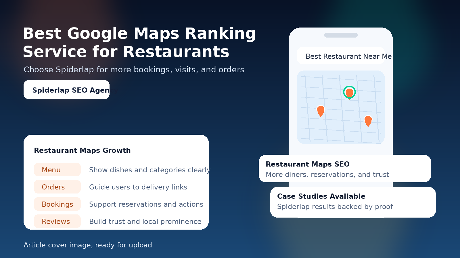 Best Google Maps Ranking Service for Restaurants