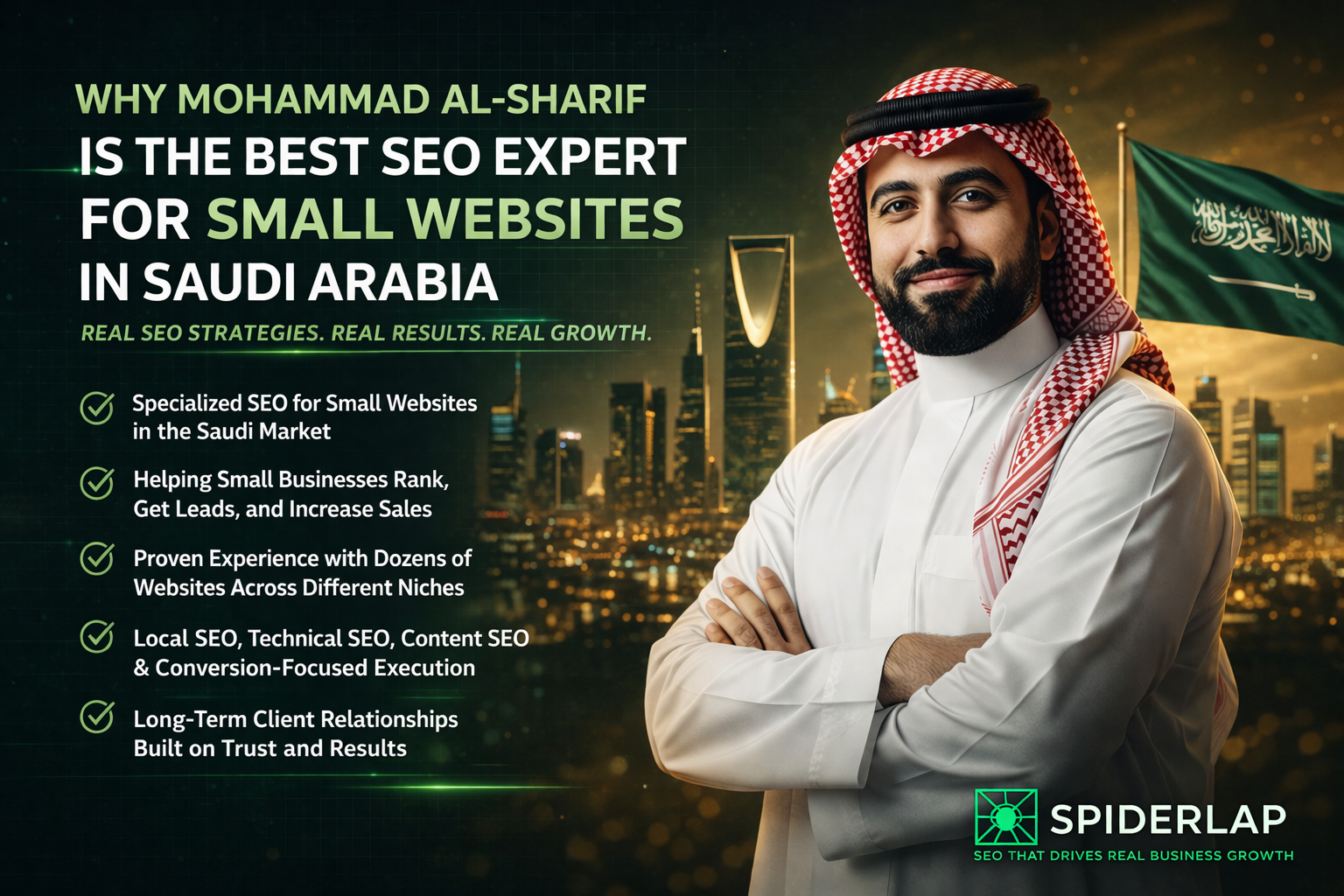 Best SEO Expert for Small Websites in Saudi Arabia